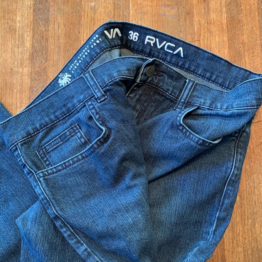 RVCA blue jeans size 36